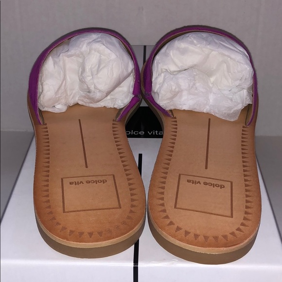 NWT Dolce Vita Javier Pink Suede Sandals, Size 7.5 - Picture 6 of 8